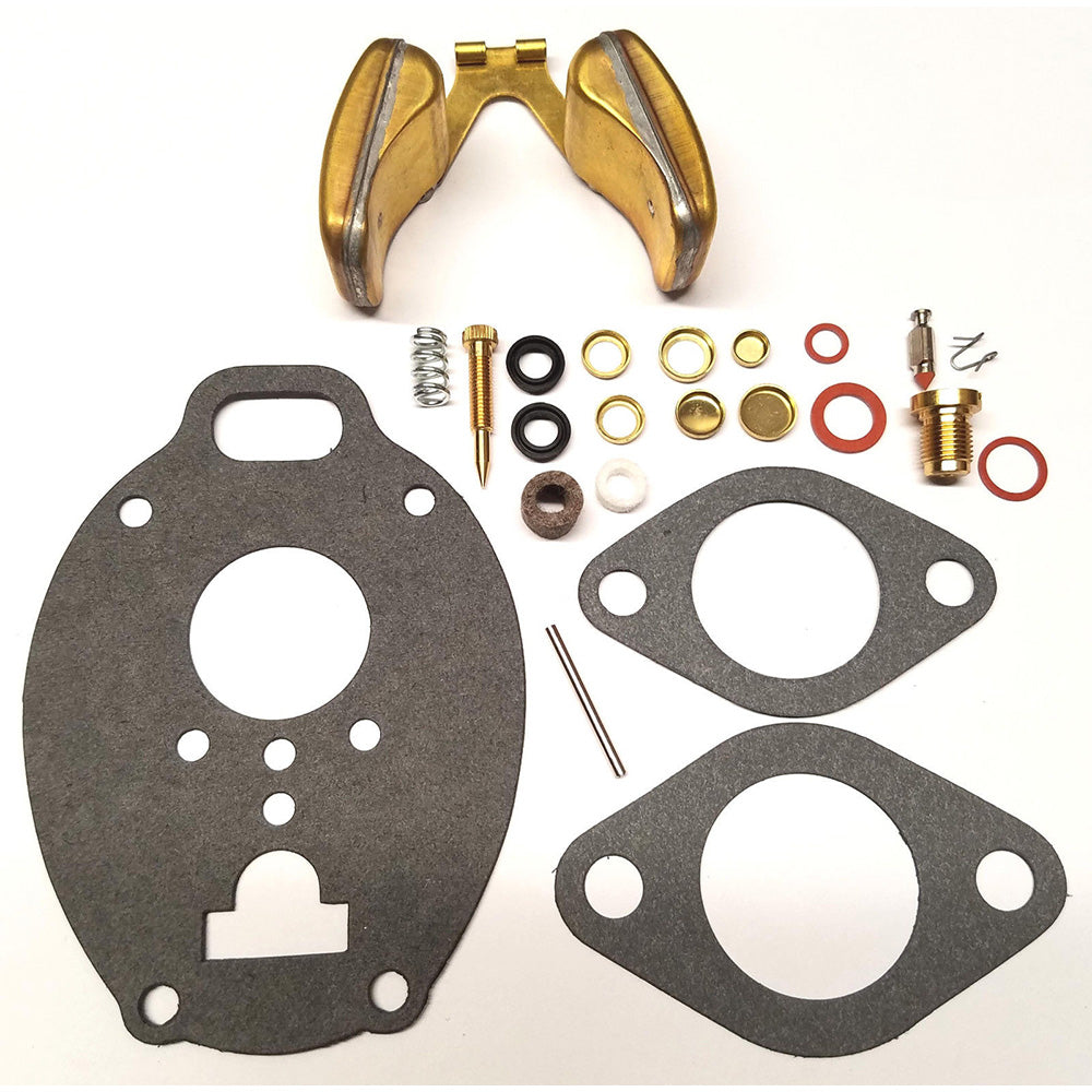 Economy Carburetor Kit & Float Fits John Deere Replaces AM1613T