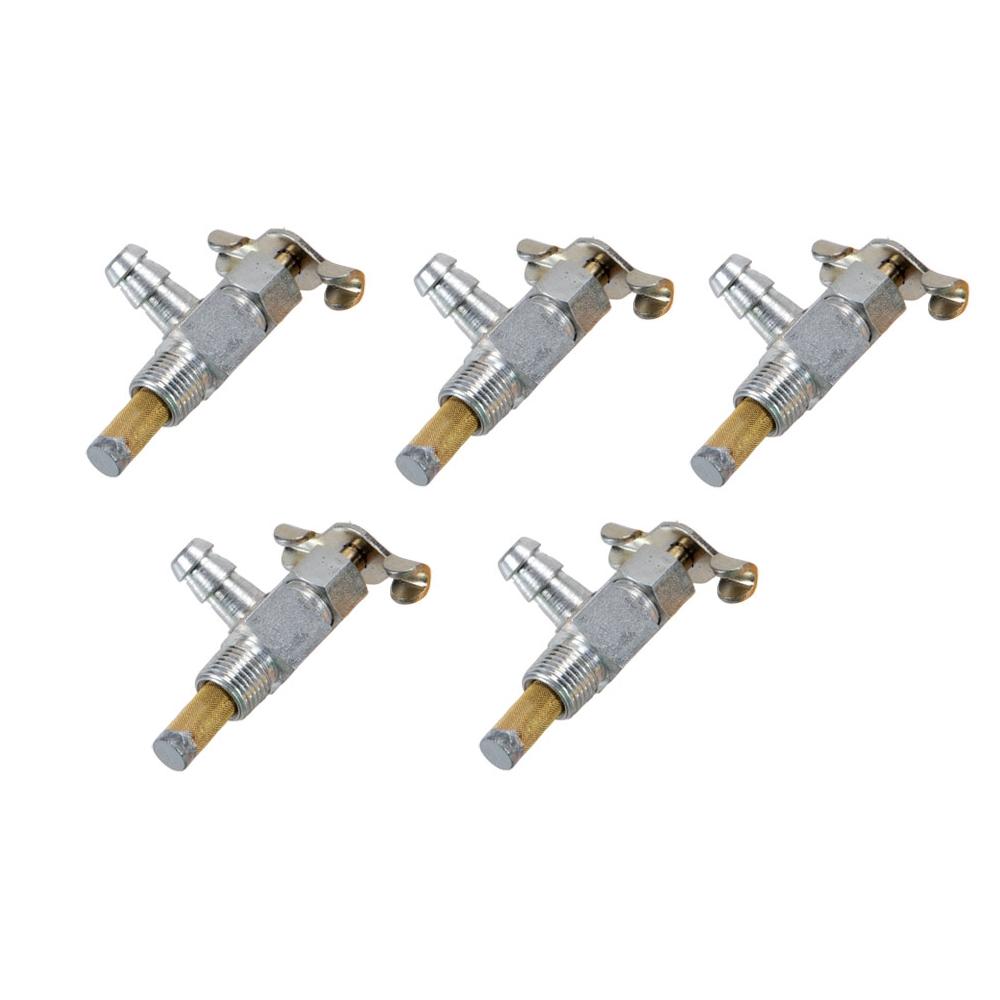 (5) Fuel Tank Shut Off Debris Screen 07-400 Fuel Shut-Off Valve 1/8" Pipe Thread