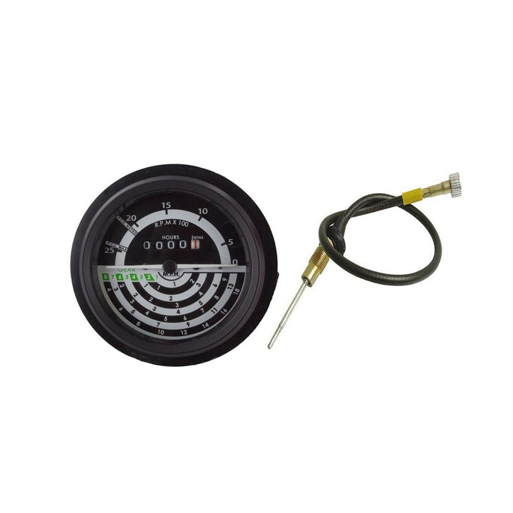Replacement Tachometer & Cable Fits John Deere 1520 2020 2120 2630 2640 2040