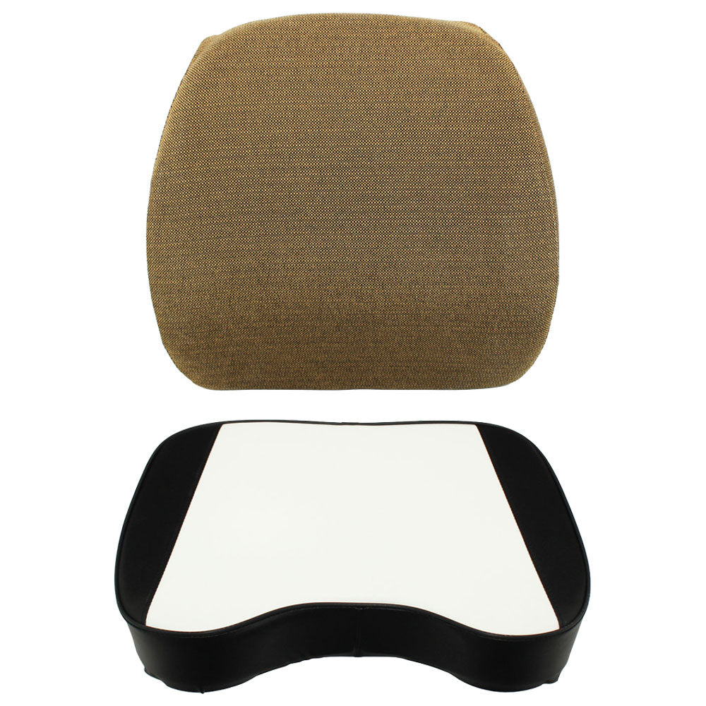 Brown Fabric Seat Cushion Set Fits John Deere 4030 4230 4630 4040 4440 4640 4840