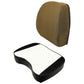 Seat Cushion Set - Fabric Dark Brown Fits John Deere 4230 4240 4430 4440 4630