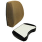 Brown Fabric Seat Cushion Set Fits John Deere 4030 4230 4630 4040 4440 4640 4840