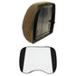 Seat Cushion Set - Fabric Dark Brown Fits John Deere 4230 4240 4430 4440 4630