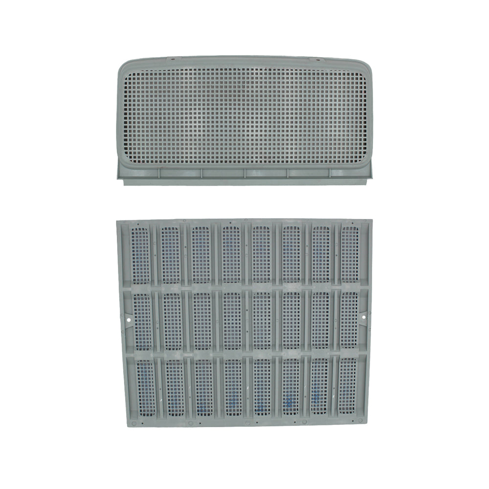 Upper & Lower 2 Piece Grill Set Fits Ford/New Holland Replaces 81823928