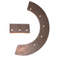 Snowblower Paddle Set with Hardware Fits Murray Replaces 302565