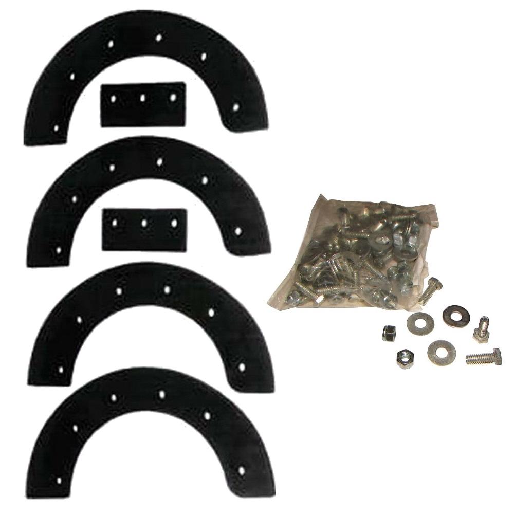 Snowblower Paddle Set with Hardware Fits Murray Replaces 302565