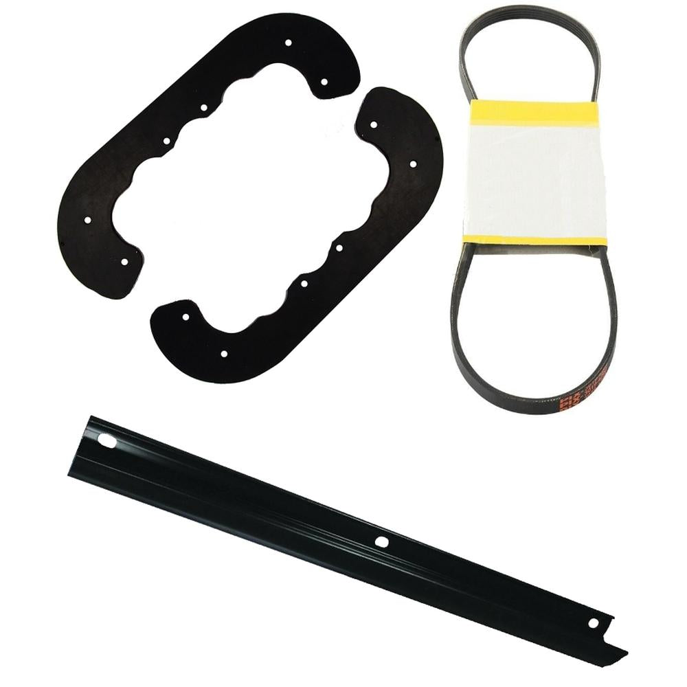 Snow Blower Paddles Scraper & Belt Fits Toro CCR2450 CCR2500 CCR3000 CCR3600