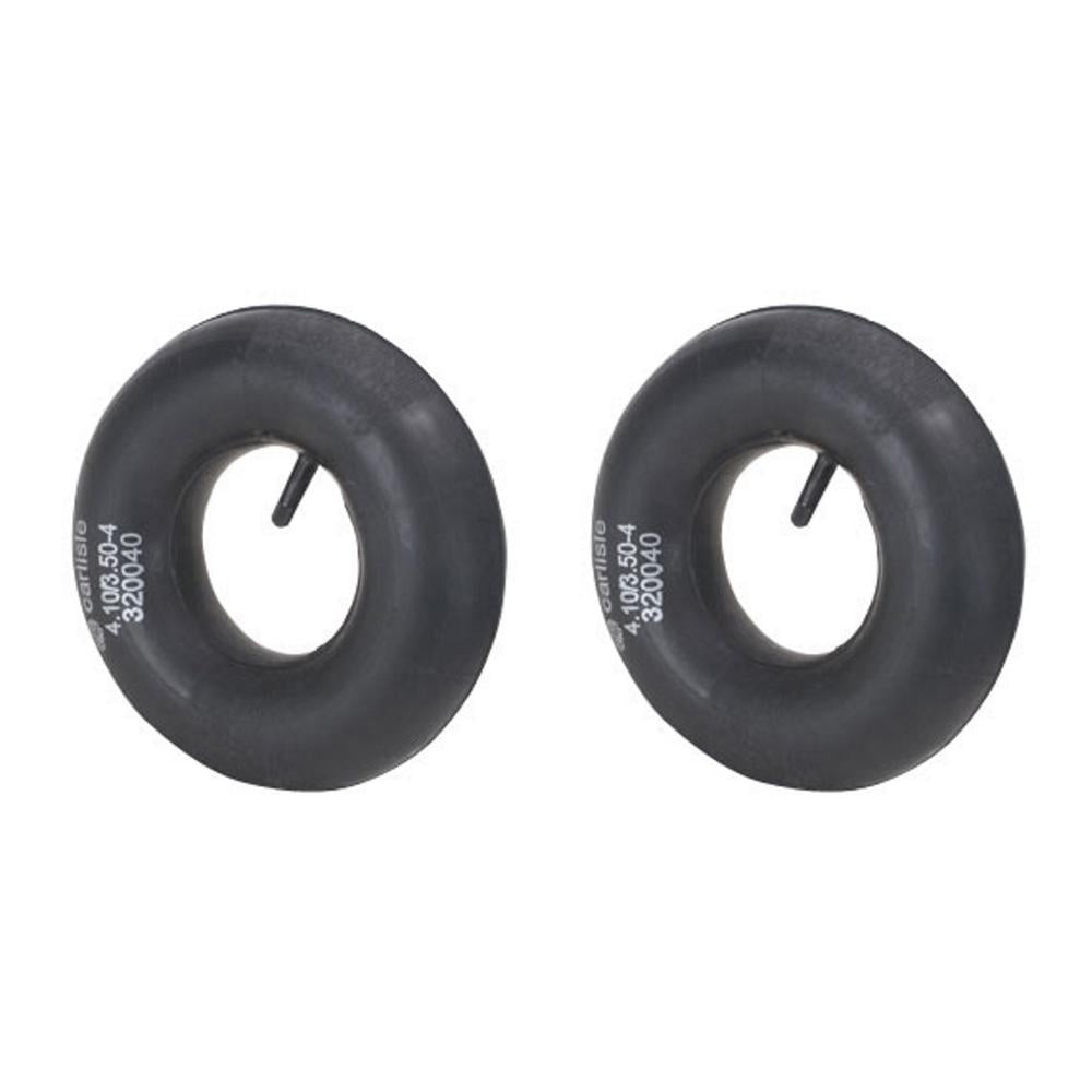 2 Tire Inner Tubes 4.10x4 3.50x4 TR13 Straight Valve Fits SnowEx Snow