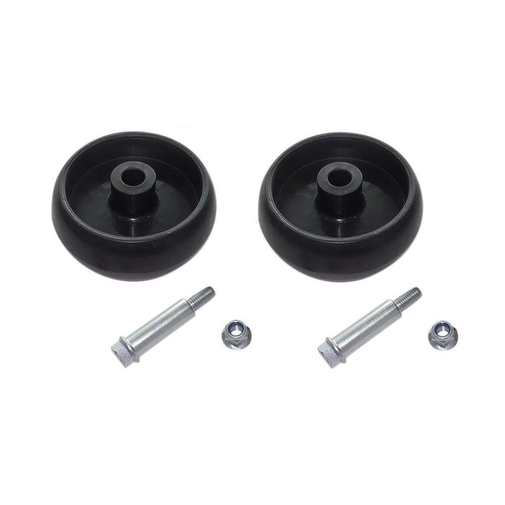 2 New Deck Wheels GX10168 w/ Bolts & Nuts Fits John Deere L100 G100 Series