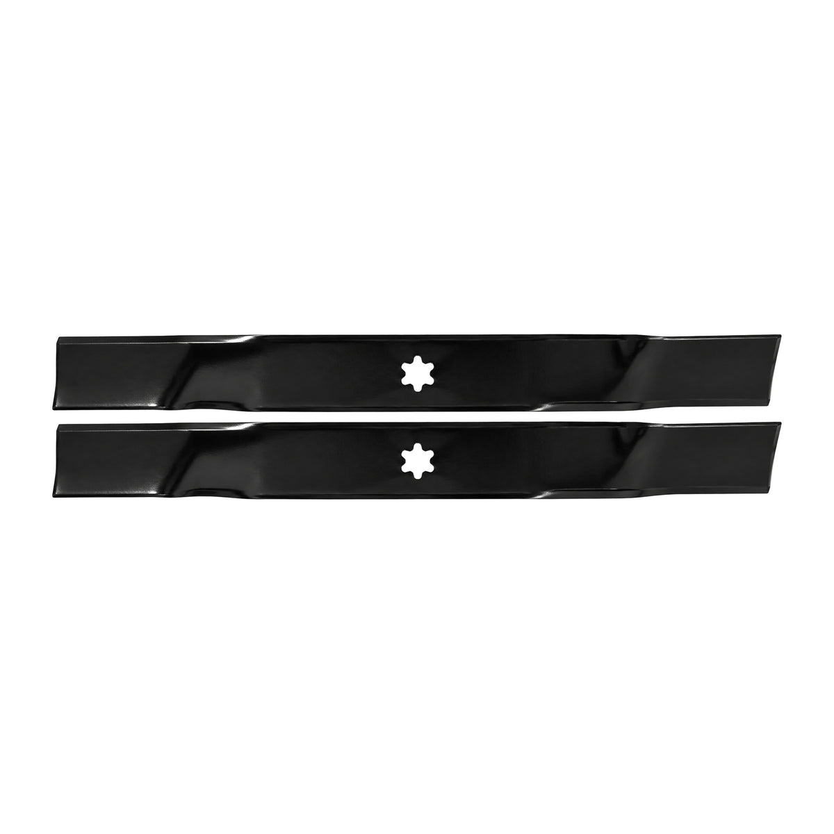 490-110-C106 Mulching Lawn Mower Blade (2) Pack Fits Huskee Riding Mower LT 4600