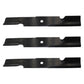 Set of 3 XHT 52" Mower Blades Fits Ferris Snapper 5101756 Fits iCD Deck