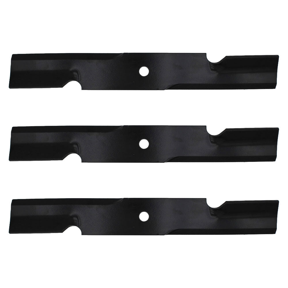 Set of 3 XHT 52" Mower Blades to fit Fits Ferris Snapper 5101756 icd Deck