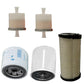 Filter Kit Air/Fuel/Oil/Hyd Fits Kubota BX22 BX23 BX24 BX25 BX25DLB BX2200