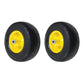 Qty 2: Smooth Flat Proof Wheels  Fits Great Dane Replaces TCA12430