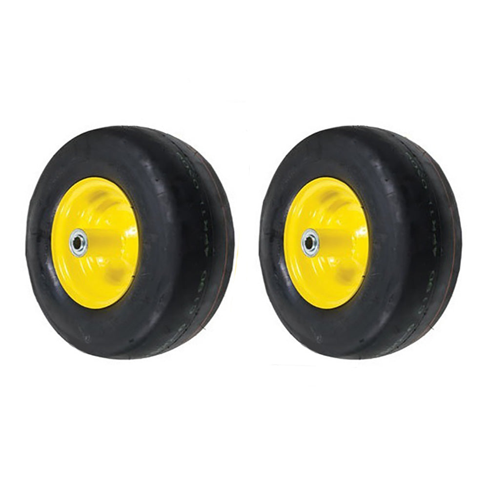 Qty 2: Smooth Flat Proof Wheels  Fits Great Dane Replaces TCA12430