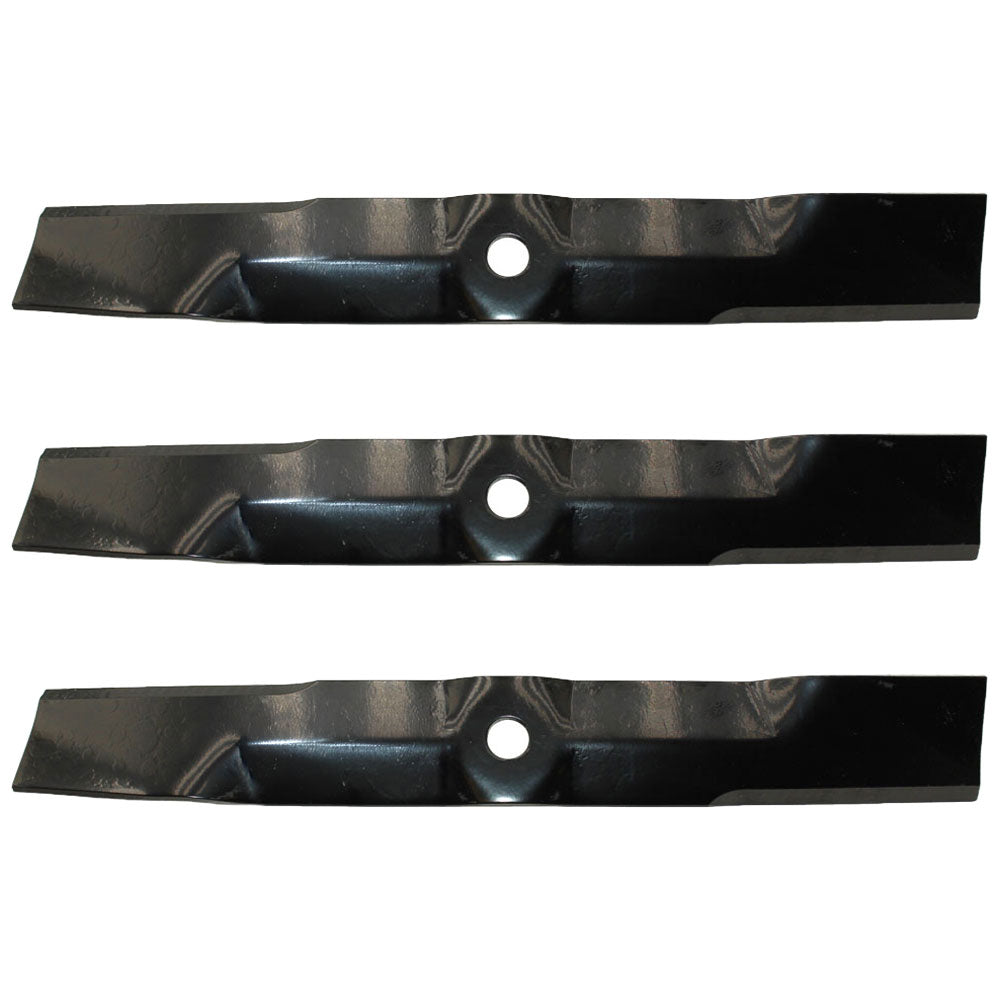 (3) 54" Med Lift Blades Fits John Deere 325 335 345 425 445 455 GY20569 M115496