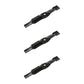 M177791 Mulching Lawn Mower Blade (3) Pack Fits John Deere X380 X590 Z540M