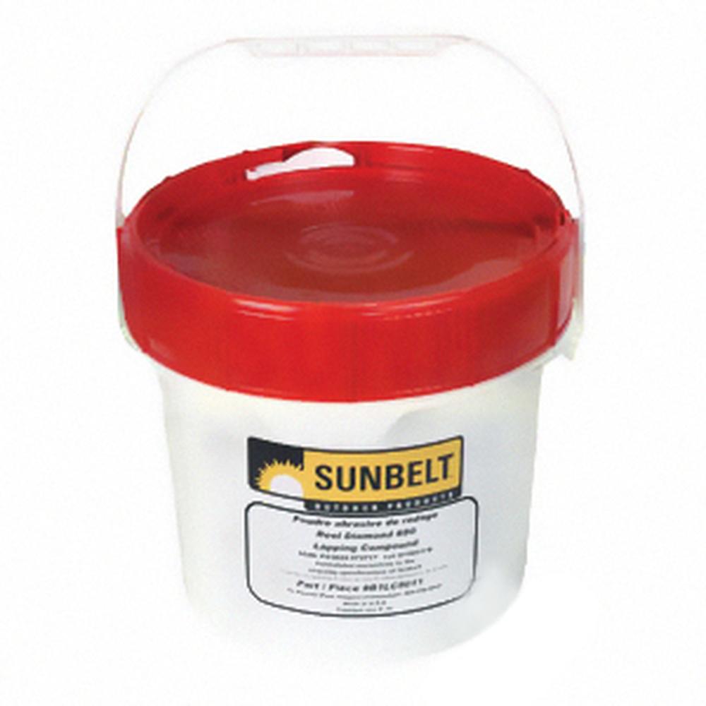 11 lb. Tub of Reel Diamond Back Lapping Compound, 80 Grit B1LC8011, A-B1LC8011