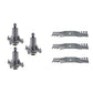 Spindles & Blade Kit for 54" Deck
 Fits Ariens Replaces 21546235