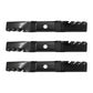 CMXGZAM110143 Mulching Lawn Mower Blades (3) Pack Fits Craftsman G8400 T310