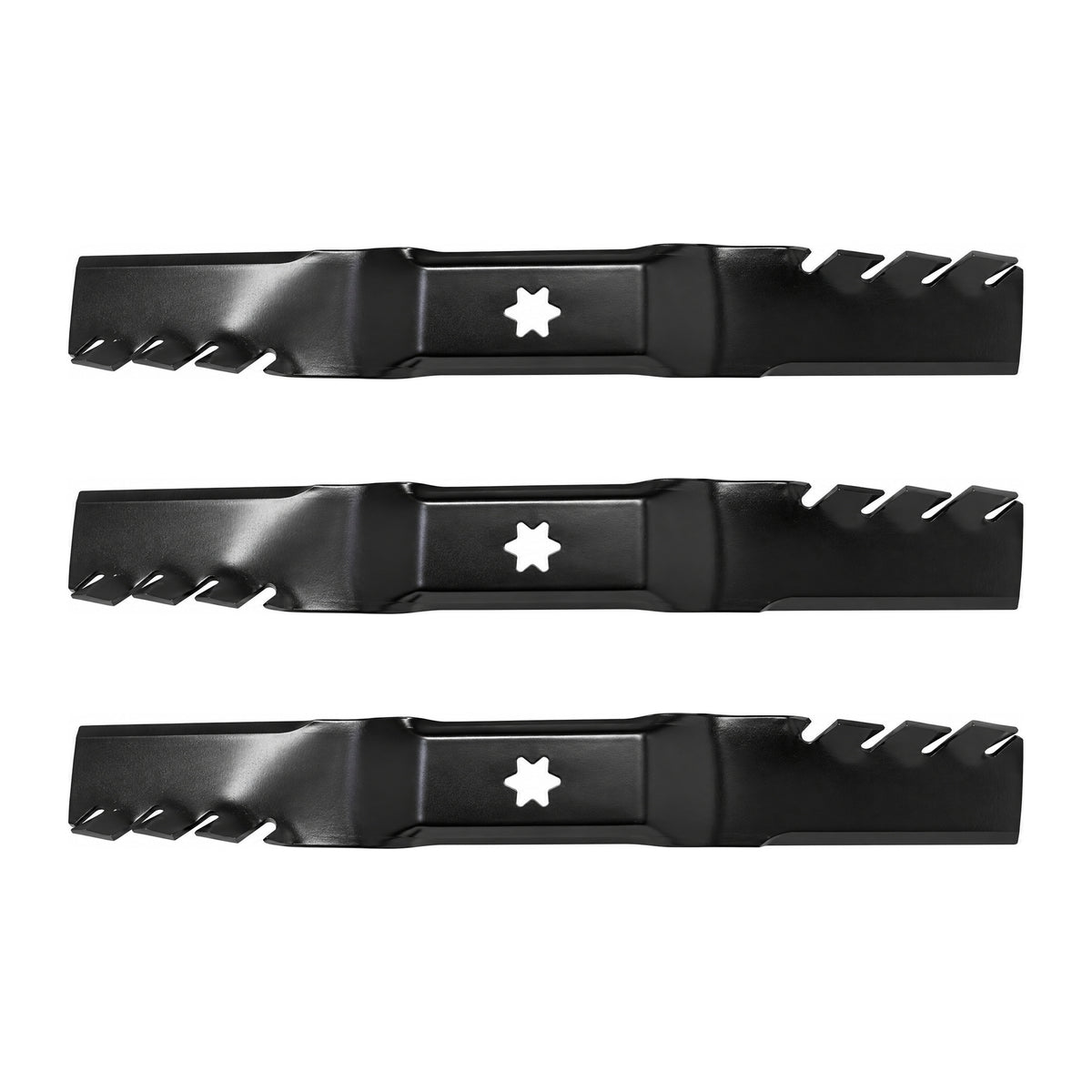 CMXGZAM110143 Mulching Lawn Mower Blades (3) Pack Fits Craftsman G8400 T310