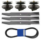 52" Z Master Mower Deck Rebuild Kit Spindles Blades Belt Fits Toro