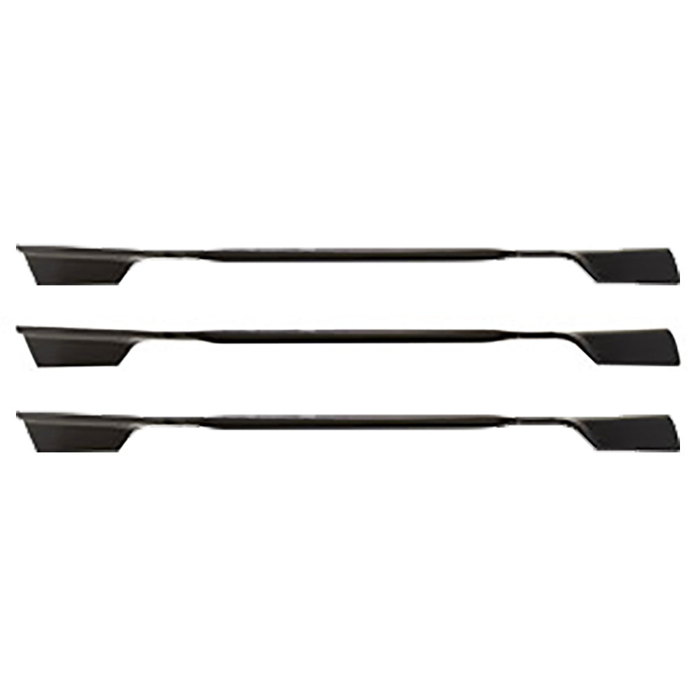 Three New Notched Mower Blades Fits Toro 74862 Zero Turn 54" Deck 115-2454-03