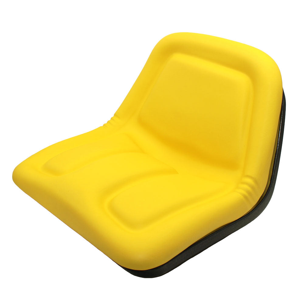 TY15863 Yellow High-Back Seat Assembly Fits John Deere AMT622 AMT626 B1TY15863