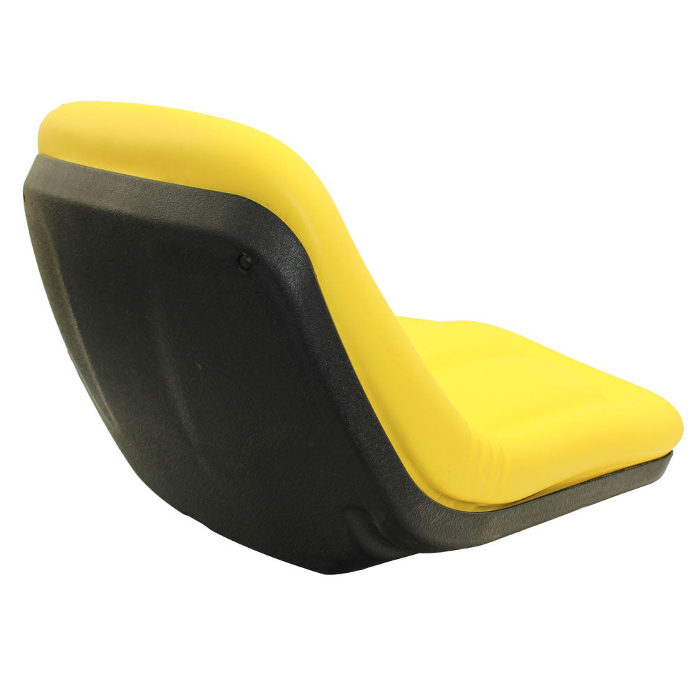 TY15863 Yellow High-Back Seat Assembly Fits John Deere AMT622 AMT626 B1TY15863