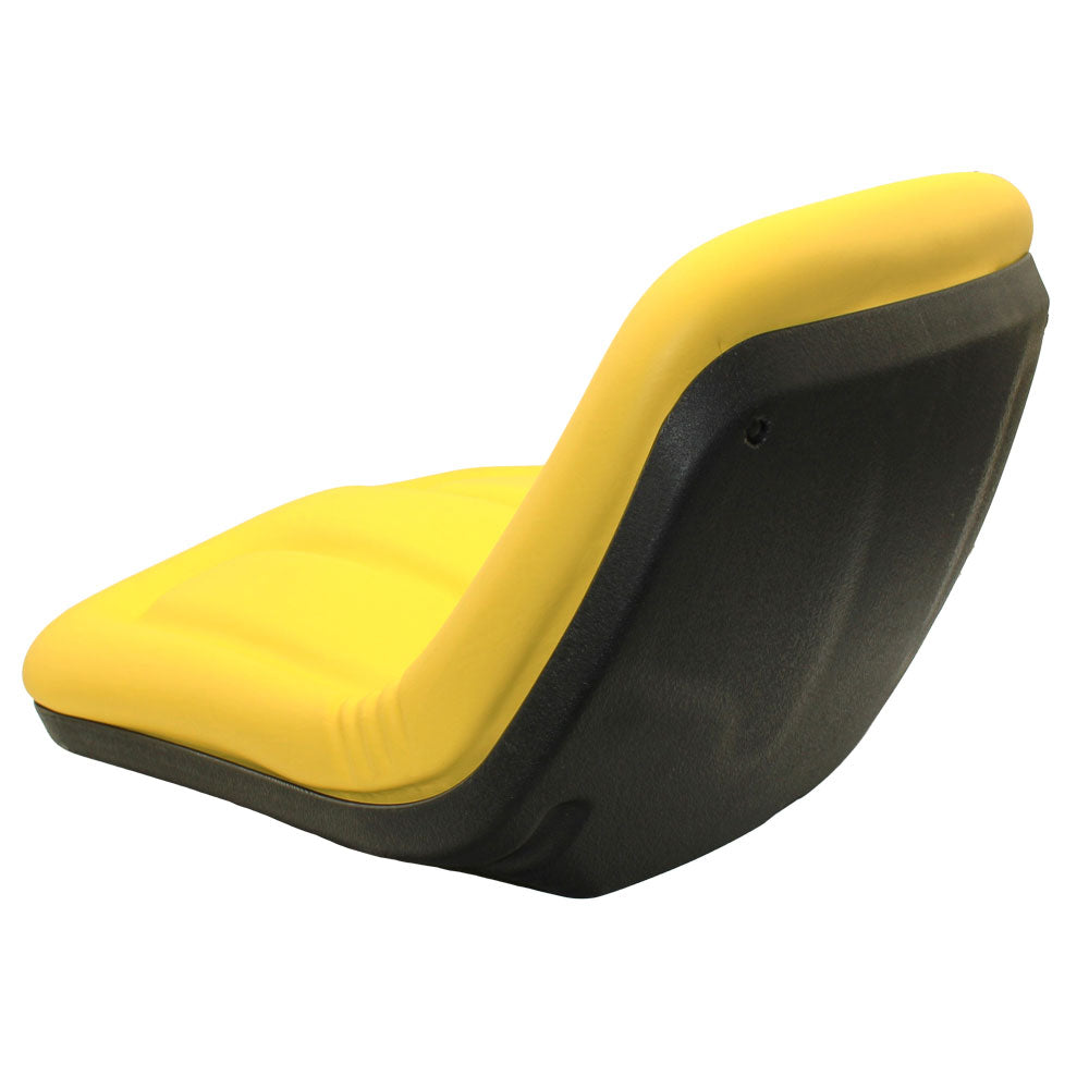 TY15863 Yellow High-Back Seat Assembly Fits John Deere AMT622 AMT626 B1TY15863