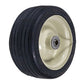 B1WL47 New Wheel Assembly Fits Woods 8 x 3.5 Tan 3-13/32" Hub