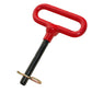 B504050 Hitch Pin, Red Handled 1/2" x 3 5/8"