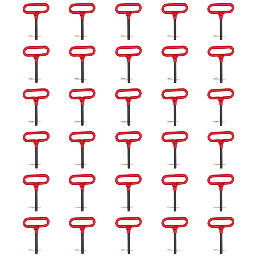 Qty 30: Red Handle Hitch Pin Fits Universal Products Replaces B504050_x30