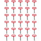 Qty 30: Red Handle Hitch Pin Fits Universal Products Replaces B504050_x30
