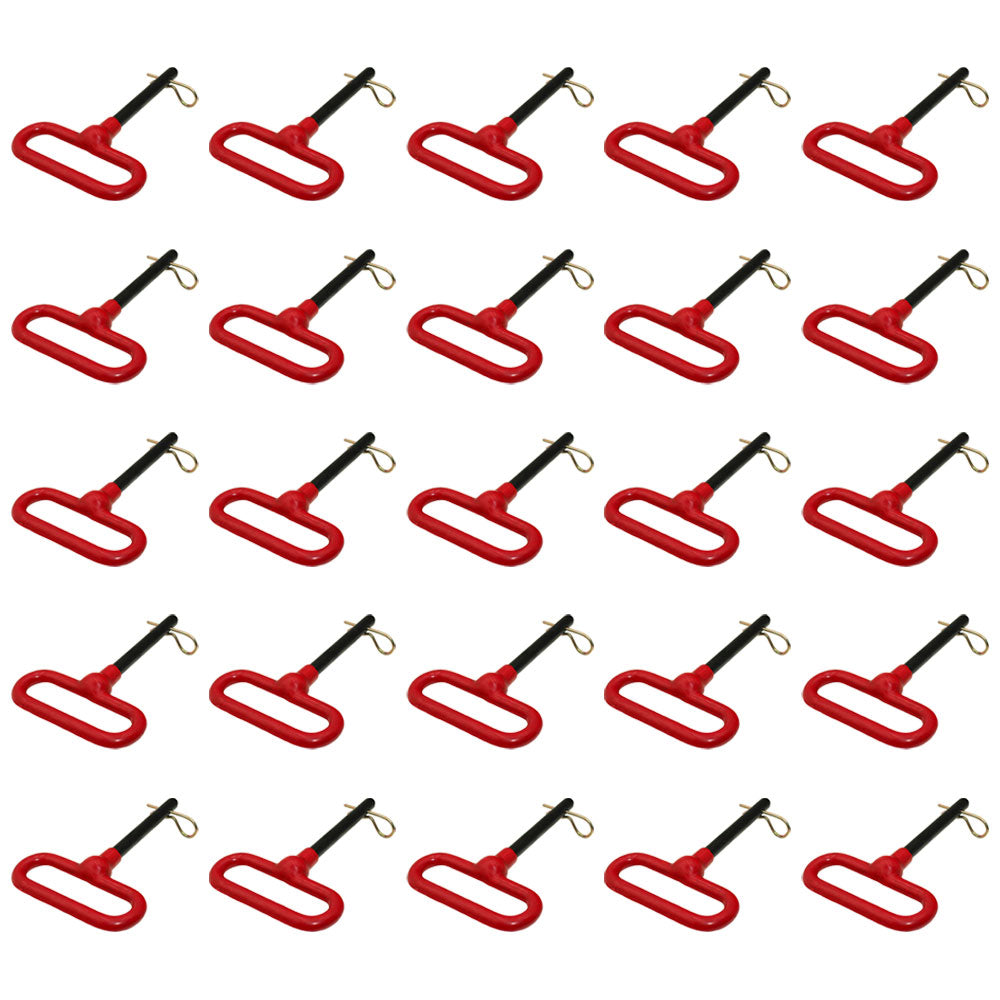 Qty 30: Red Handle Hitch Pin Fits Universal Products Replaces B504050_x30