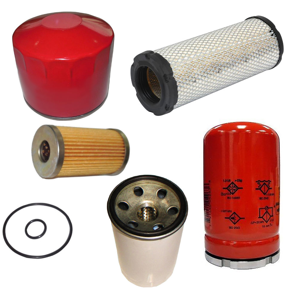 5-Piece Filter Set Fits Yanmar Replaces 12910055650