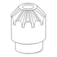 Leveling Box Gear Fits Ford/New Holland Replaces 957E568