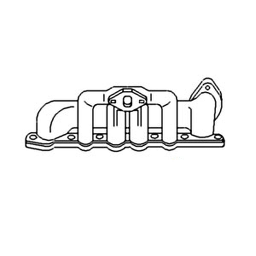 New Aftermarket Intake & Exhaust Manifold Fits Ford 2000 4000 Fits New Holland