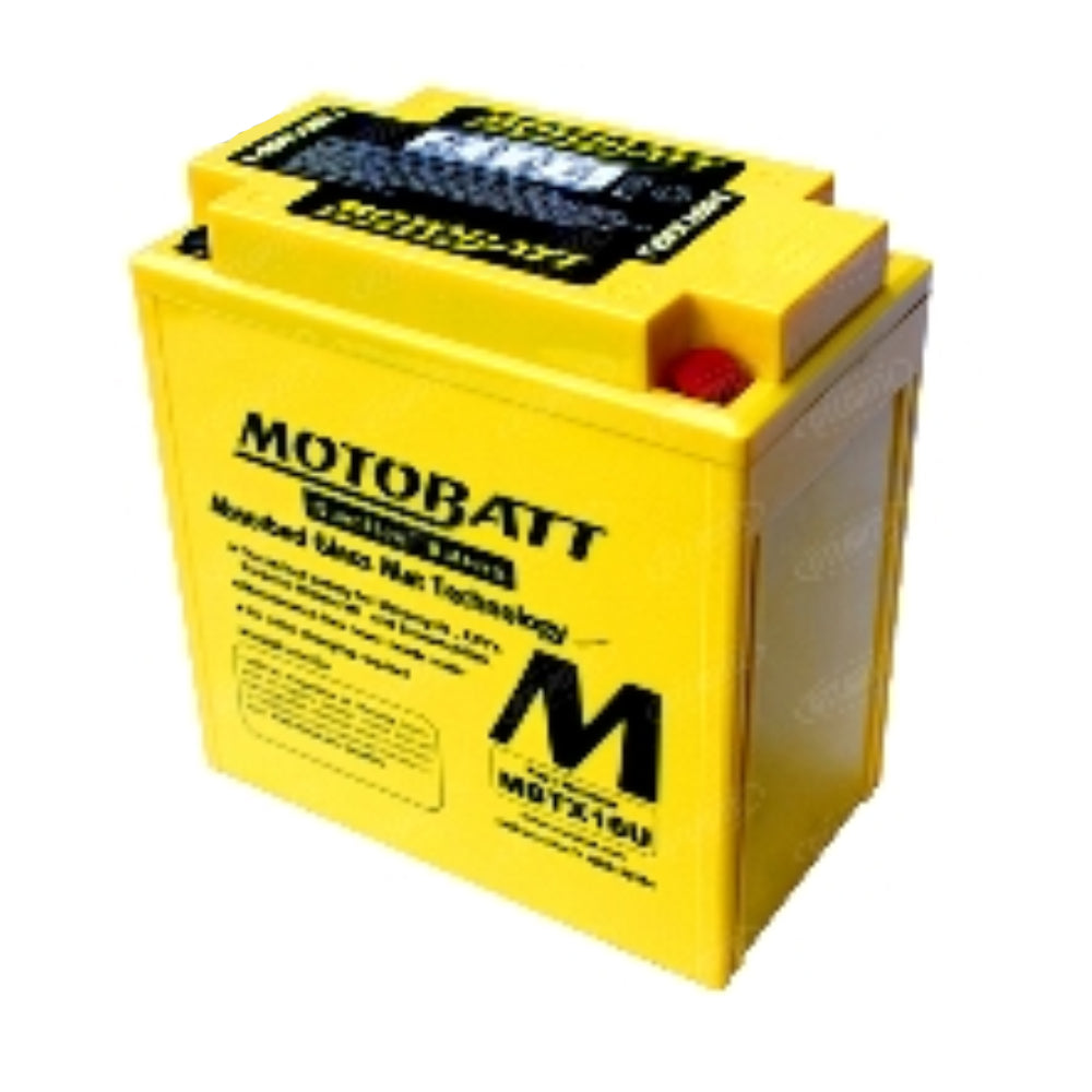 YTX16BS YTX20CHBS Universal Fits Motobatt Battery With 10 Hour Life