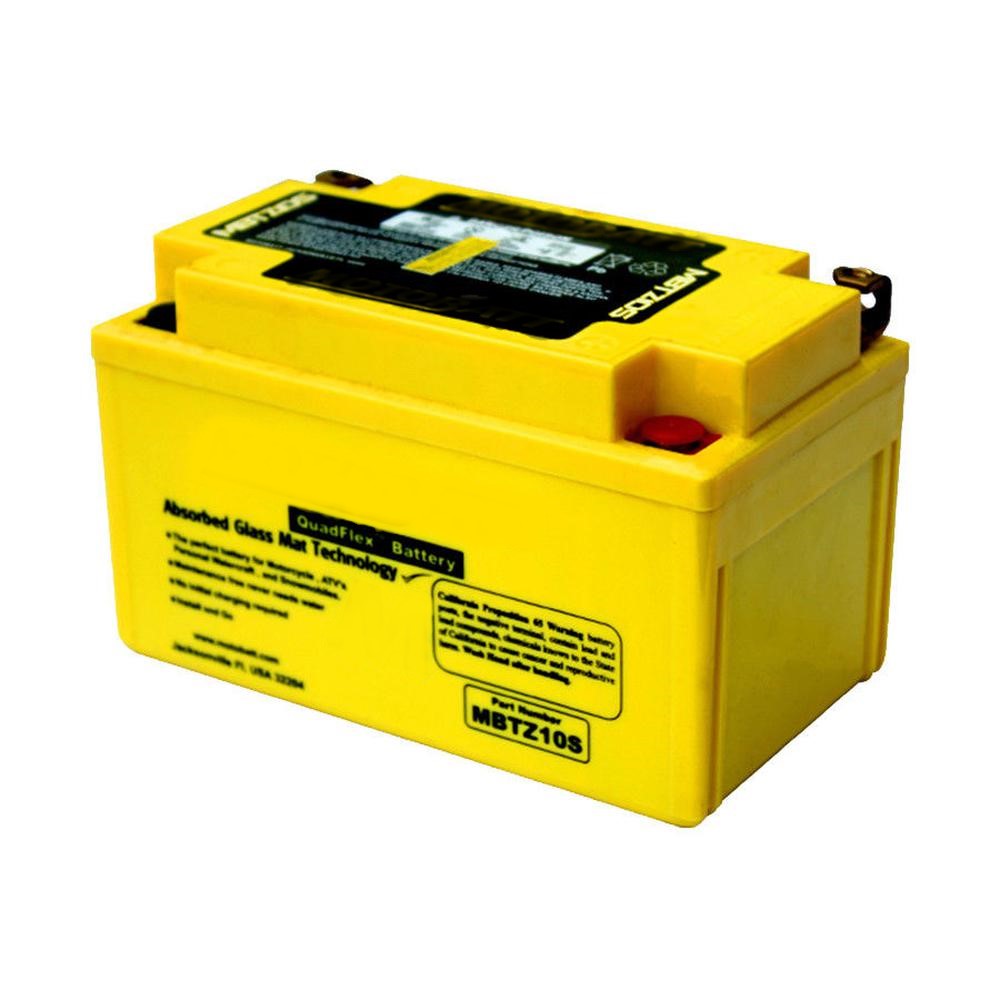 YTX7ABS YTZ10S Universal Fits Motobatt Battery With 10 Hour Life