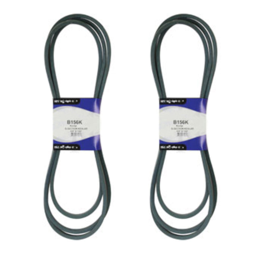 Qty. 2: Made With Aramid V-Belt Fits Ferris Replaces 5100892