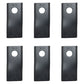 561-512-10 Qty. 6: Left Hand Disc Mower Blade
 Fits Kuhn