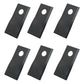 613728 Qty. 6: Left Hand Disc Mower Blade
 Fits GEHL
