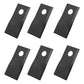 21009432 Qty. 6: Left Hand Disc Mower Blade
 Fits Sitrex