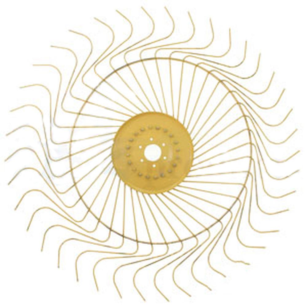 90095347 Complete RH Rake Wheel For Vicon Tonutti HKX620 HKX621 HK620 P2 RCS12