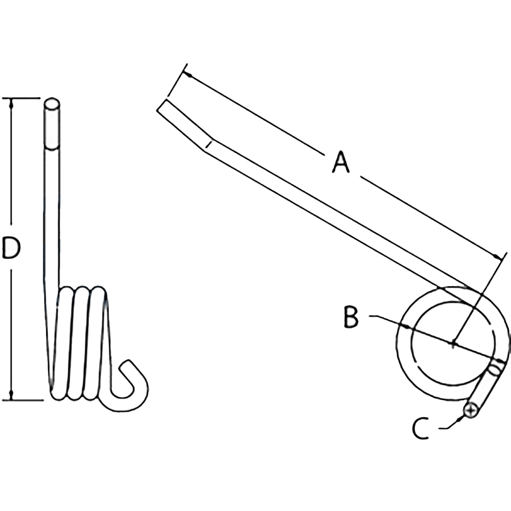 RH Outer Pickup Tooth Fits John Deere Models