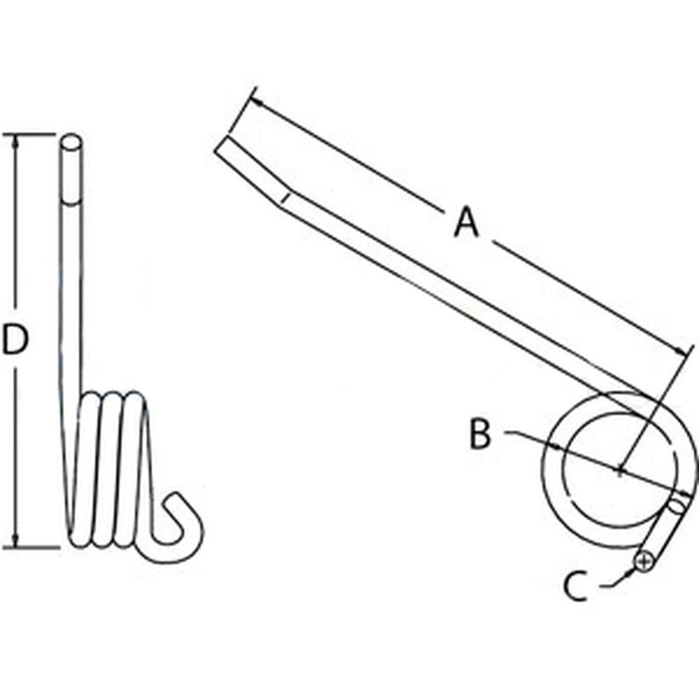 Outer Pickup Tooth - RH Fits John Deere Replaces E90880