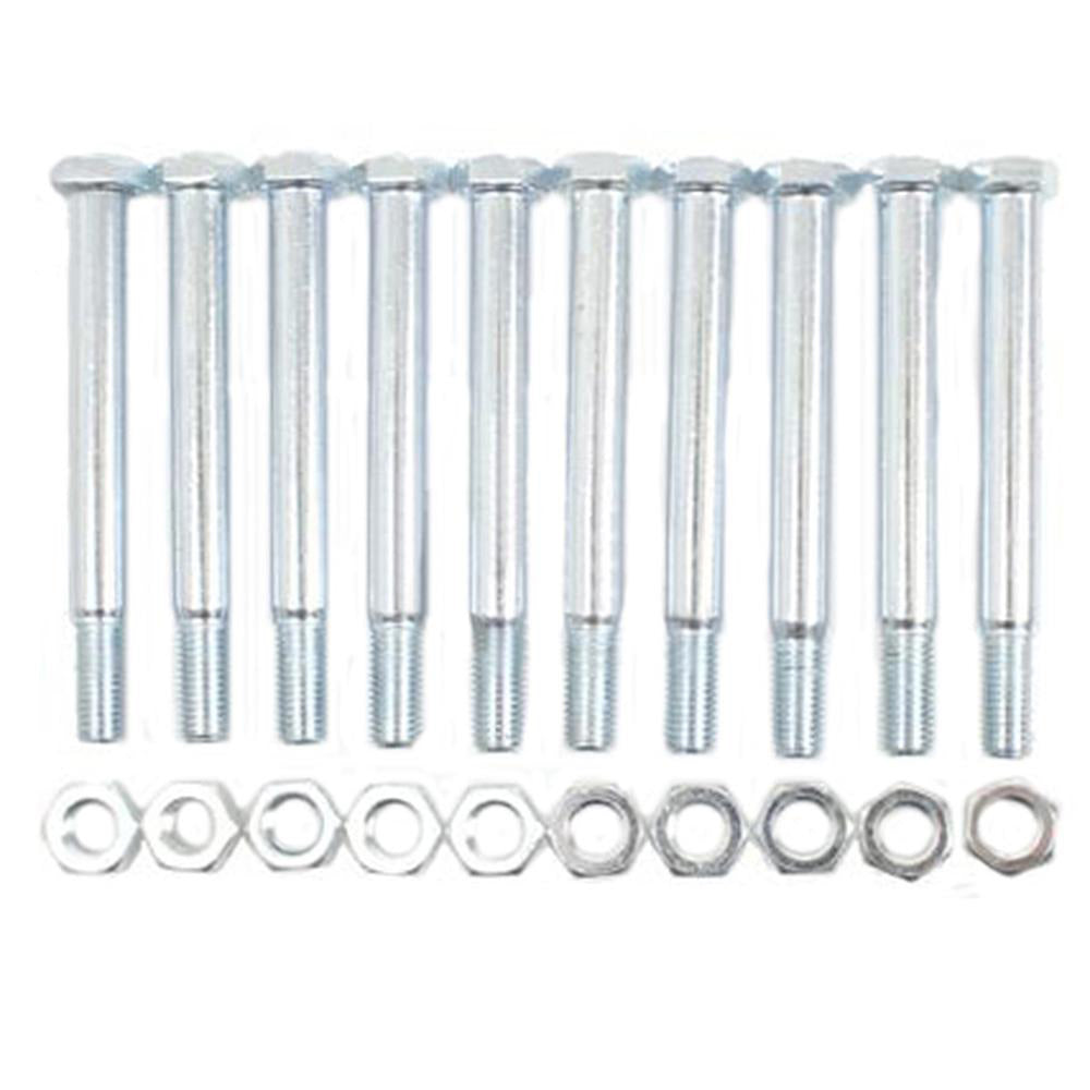 Flywheel Shear Bolt with Nut (Pack of 10) Fits John Deere & Fits Massey Ferguson
