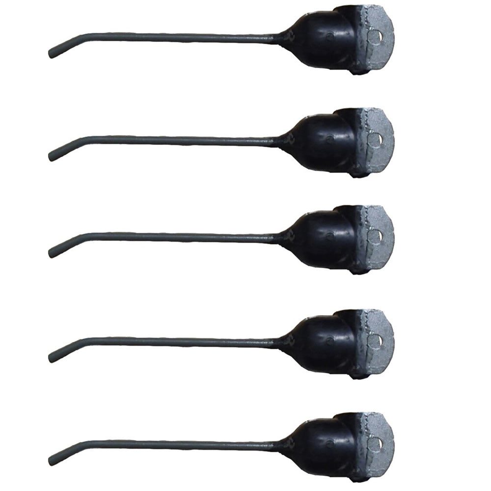 96R5 Rubber Mounted Rake Tooth (5pcs) Fits John Deere & Vermeer