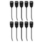 (10) LH Rubber Mounted Hay Rake Teeth 850613 Fits New Holland 258 65668 RTIANHL